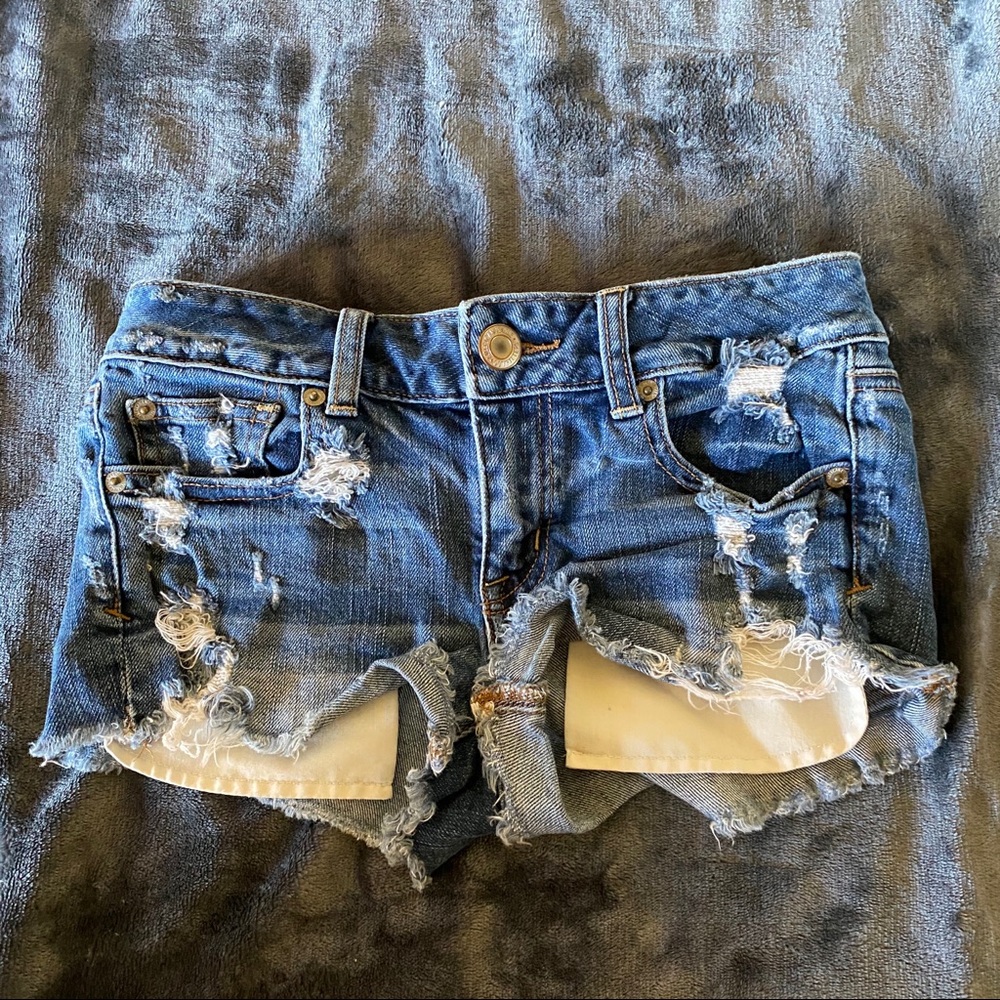 American Eagle shortie shorts